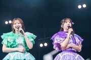 えびちゅう年長チームの安本彩花（左）と真山りか（右）。