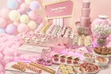 ザ・リッツ・カールトン大阪の提供メニュー。TWICEとのコラボアフタヌーンティー「Candy Dream」より。