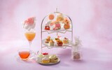 シェラトングランドホテル広島の提供メニュー。TWICEとのコラボアフタヌーンティー「Candy Dream」より。