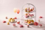 ウェスティンホテル東京の提供メニュー。TWICEとのコラボアフタヌーンティー「Candy Dream」より。