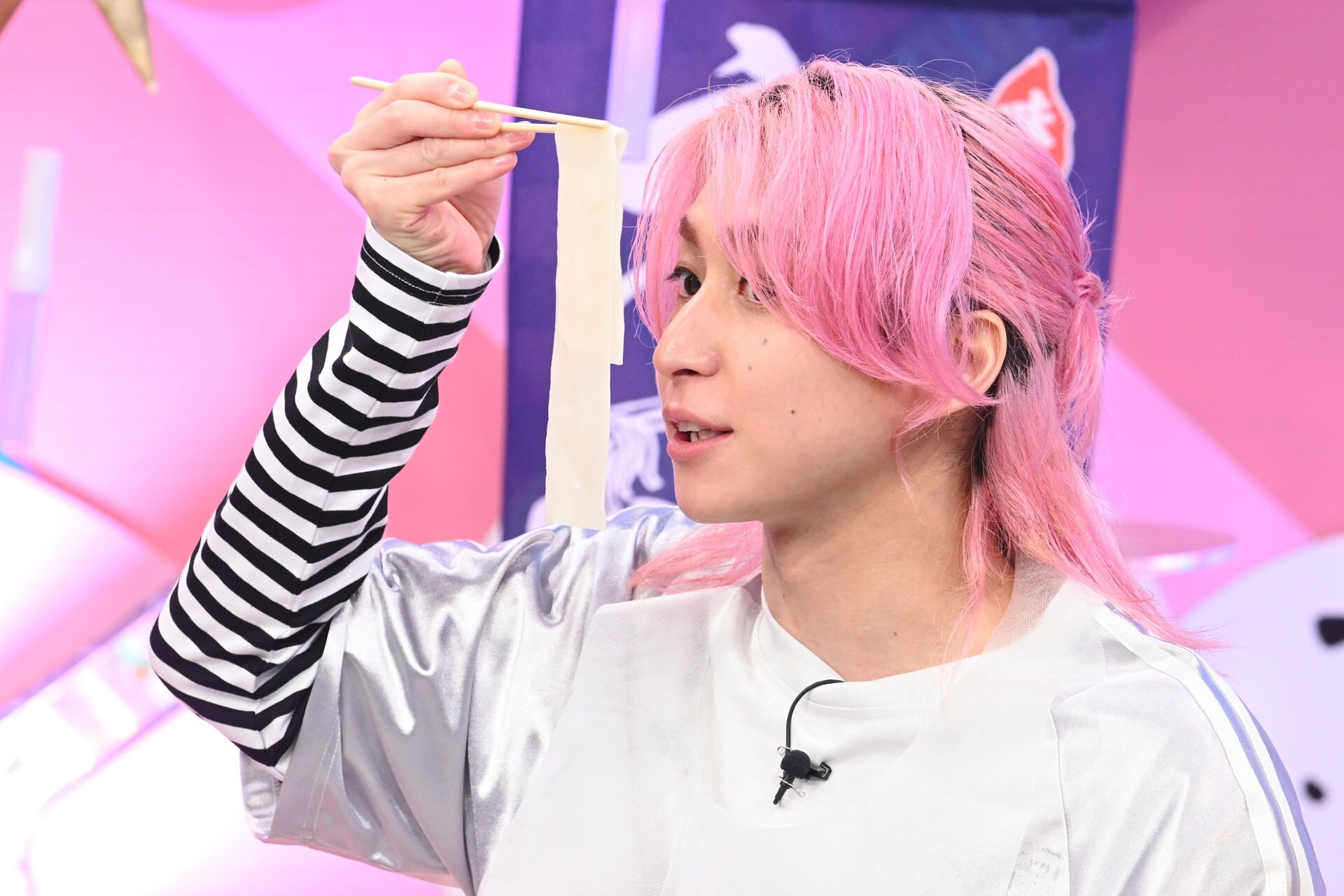 5月16日放送のうどん特集回より佐久間大介。©日本テレビ [画像