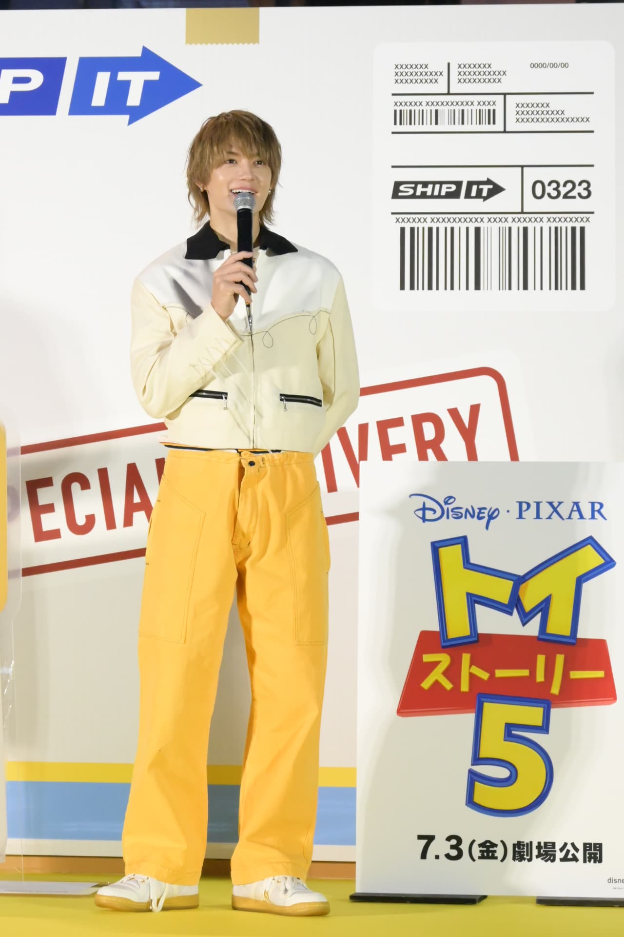 M!LK佐野勇斗「トイ・ストーリー5」で夢叶う！新キャラ「スマーティー・パンツ」の日本語版声優に