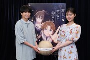 左から佐藤勝利（timelesz）、原菜乃華。©映画「君と花火と約束と」製作委員会