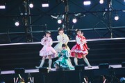 「りんご娘 はるか夢スタジアムライブ "Dream of Diamond" 輝け!! 10,000人のペンライト!!～40市町村の魅力大発見～」の様子。
