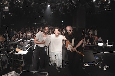 左から、ジャリス・ヨークリー、BIGYUKI、ランディ・ルニオン。 ©KOSERIE