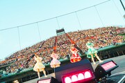 「りんご娘 はるか夢スタジアムライブ "Dream of Diamond" 輝け!! 10,000人のペンライト!!～40市町村の魅力大発見～」の様子。