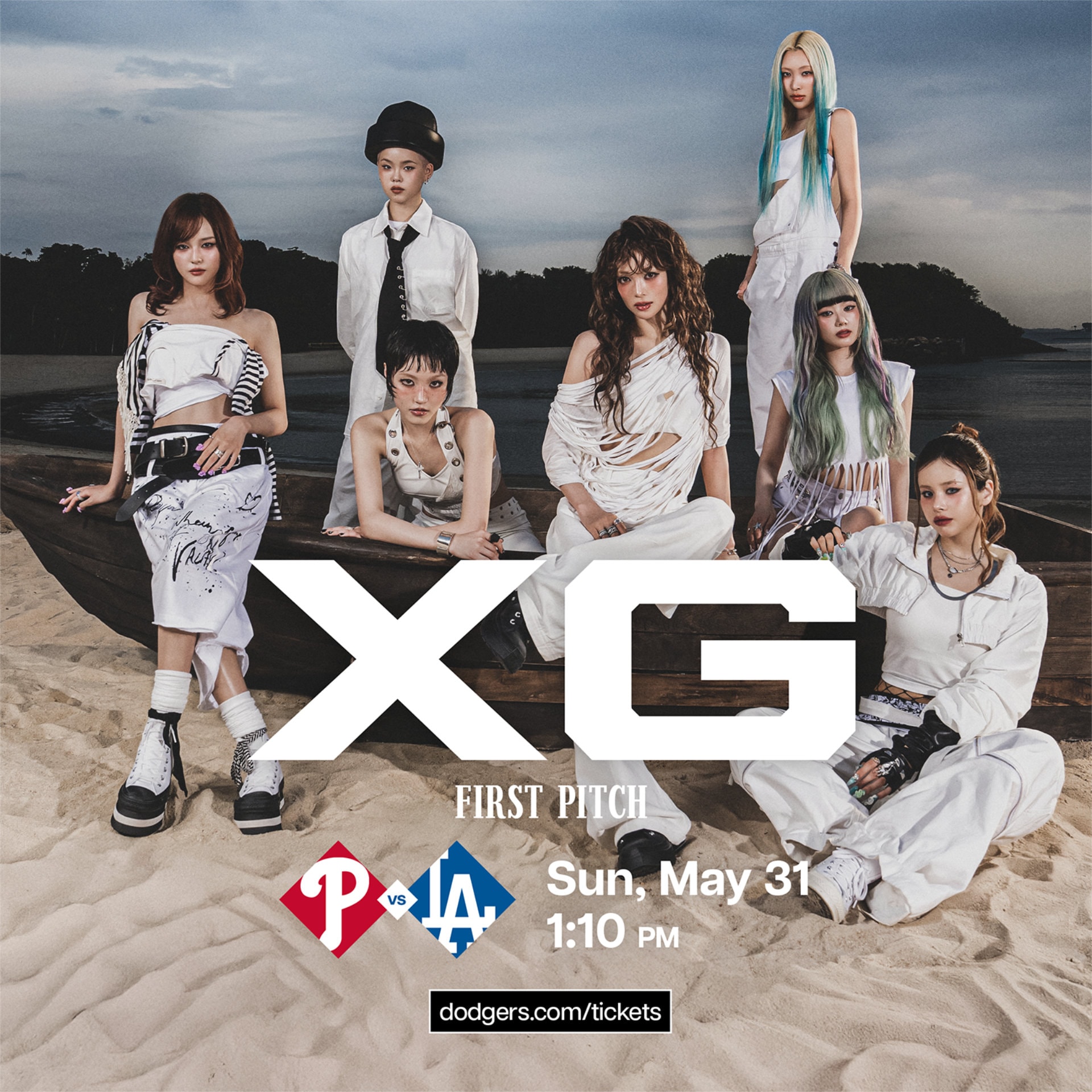 XGがドジャースタジアムでファーストピッチ！ワールドツアー北米公演の詳細も発表