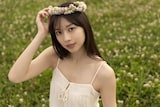 牧野真莉愛（モーニング娘。'26）写真集「モーニング娘。牧野真莉愛」の掲載ショット。（撮影：唐木貴央）
