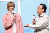 佐野勇斗（M!LK）と梅沢富美男。