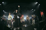Mega Shinnosuke × OKAMOTO'Sコラボステージの様子。（撮影：佐野和樹）