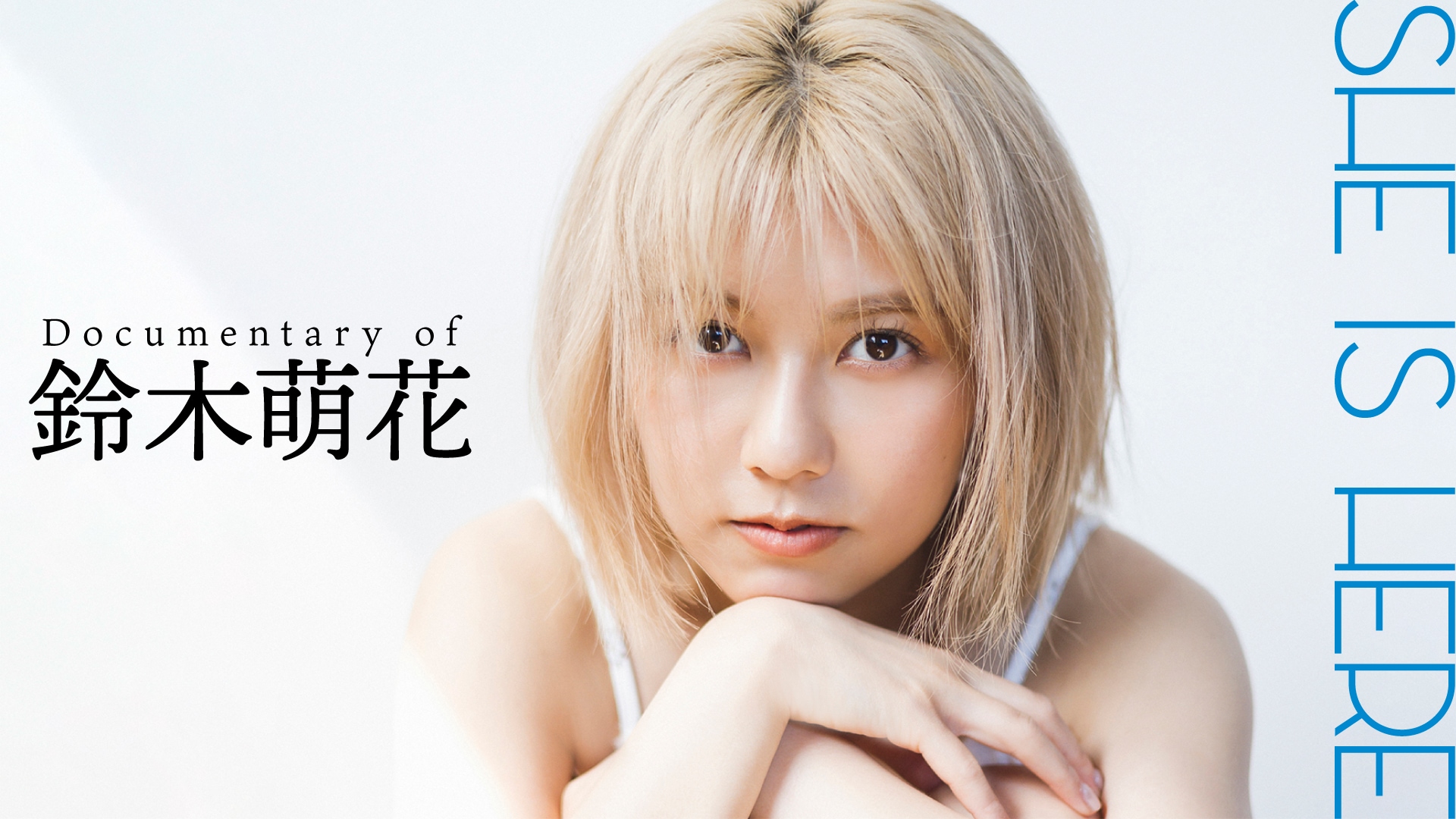 【激レア品】鈴木萌花 A1ポスター 鈴木萌花のデジタル写真集「SHE IS HERE」ドキュメンタリームービーの