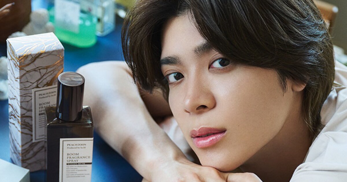 松島聡（timelesz）と、自身がプロデュースした「PEACH JOHN」のルーム 