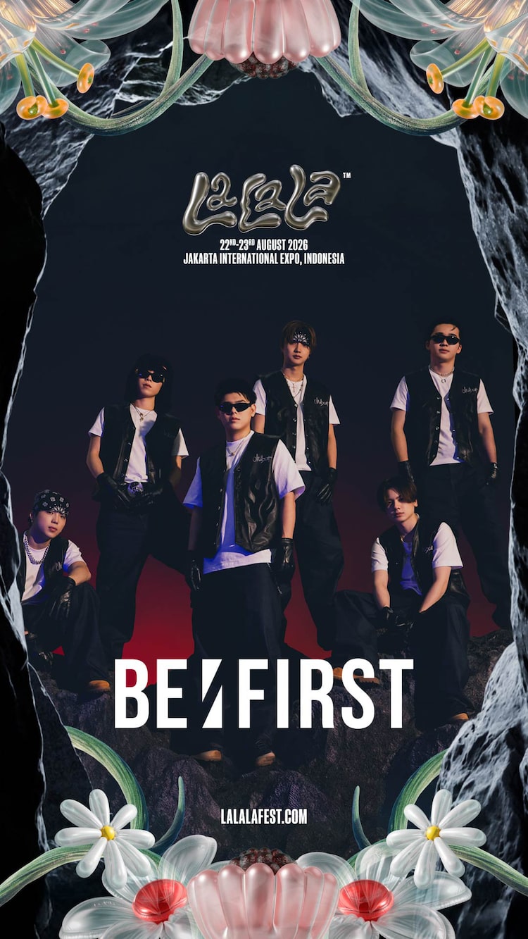 BE:FIRSTインドネシアでの初パフォーマンス決定、音楽フェス「LaLaLa Festival」出演