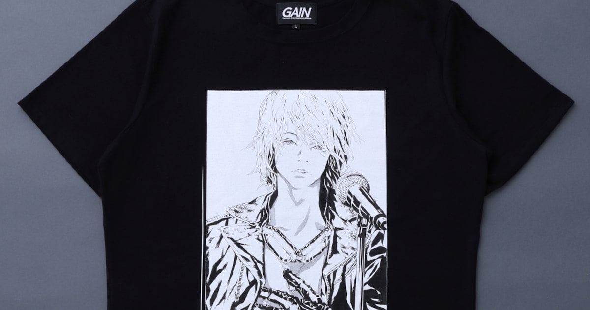 HYDEを田島昭宇が描く、コラボTシャツ販売（コメントあり） - 音楽ナタリー