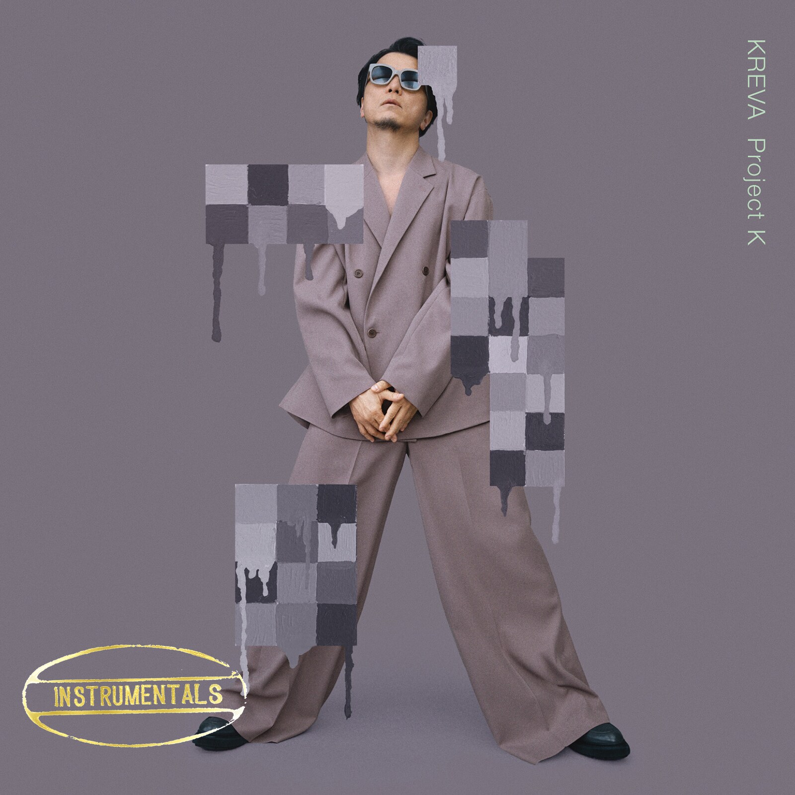 KREVA「LOOP END / LOOP START Instrumentals」ジャケット [画像