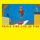 トリプルファイヤー初のライブアルバム「Live on Fire」リリース、ジャケットはなんと蛭子能収
