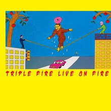 トリプルファイヤー「Live on Fire」配信ジャケット