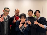 左から杉本哲太、河内大和、宮舘涼太、本木雅弘、坂東龍汰。©️TBS