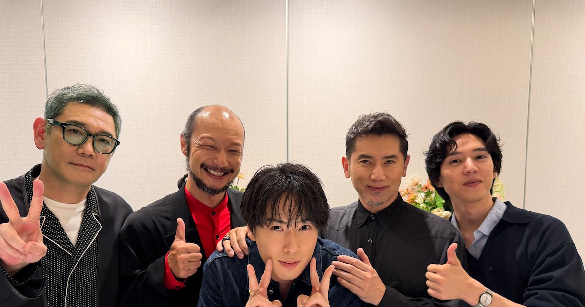 本木雅弘が幹事務める食事会に宮舘涼太、杉本哲太、河内大和、坂東龍汰が集結