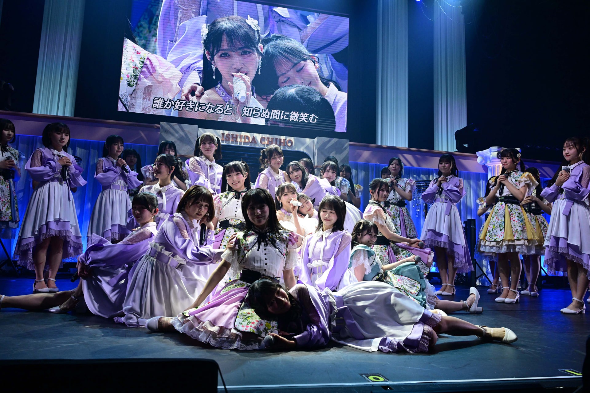 STU48 石田千穂卒業コンサート」より、「息をする心」のパフォーマンス