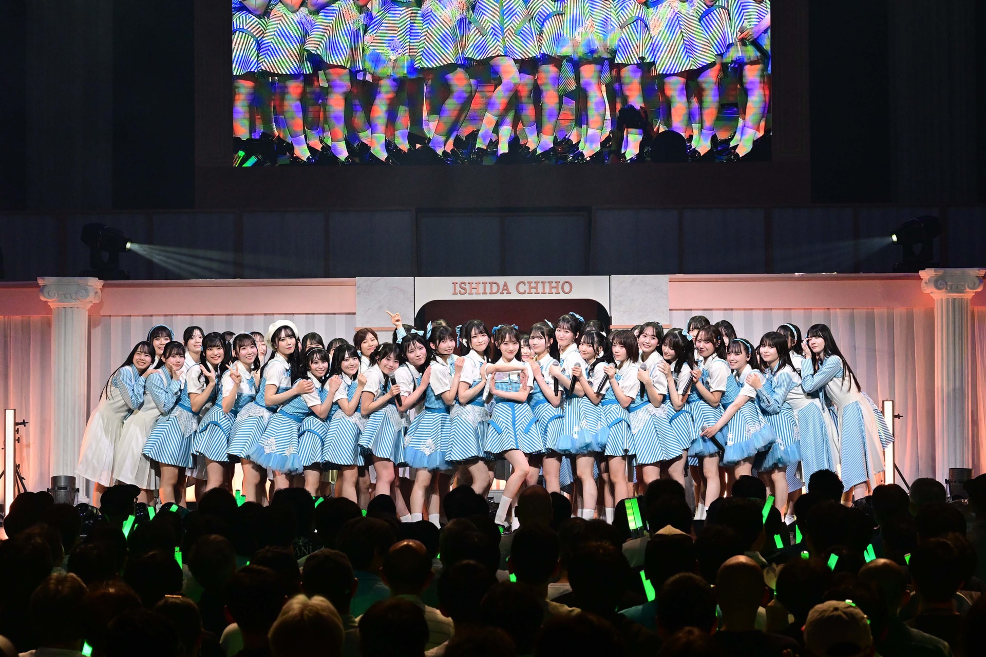 STU48 石田千穂卒業コンサート」より、「夢力」のパフォーマンスの様子