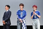 サッカーを愛するJO1白岩瑠姫、INI髙塚大夢、GAKU-MCが日本代表にエール