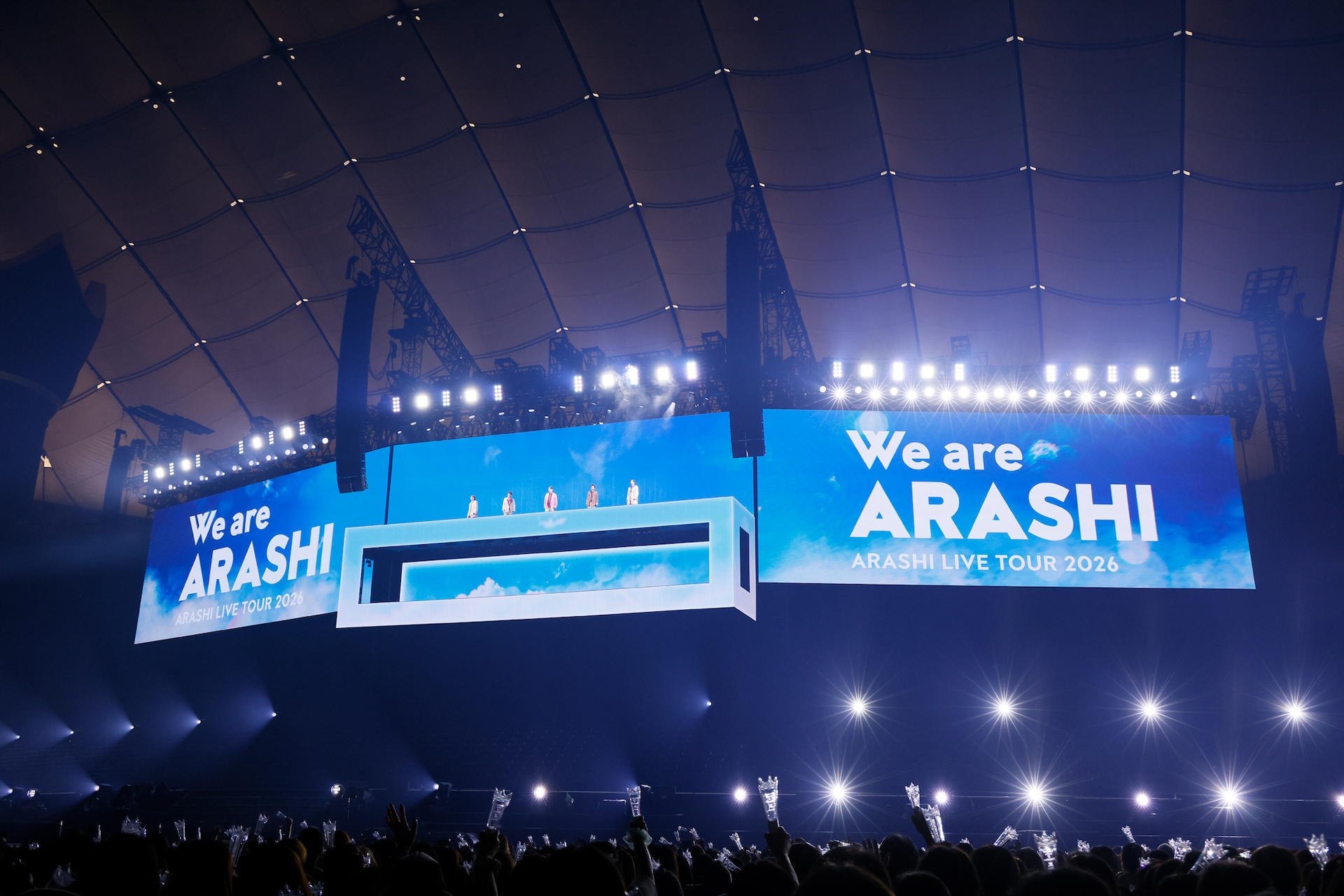 嵐「ARASHI LIVE TOUR 2026『We are ARASHI』」最終公演のオープニング