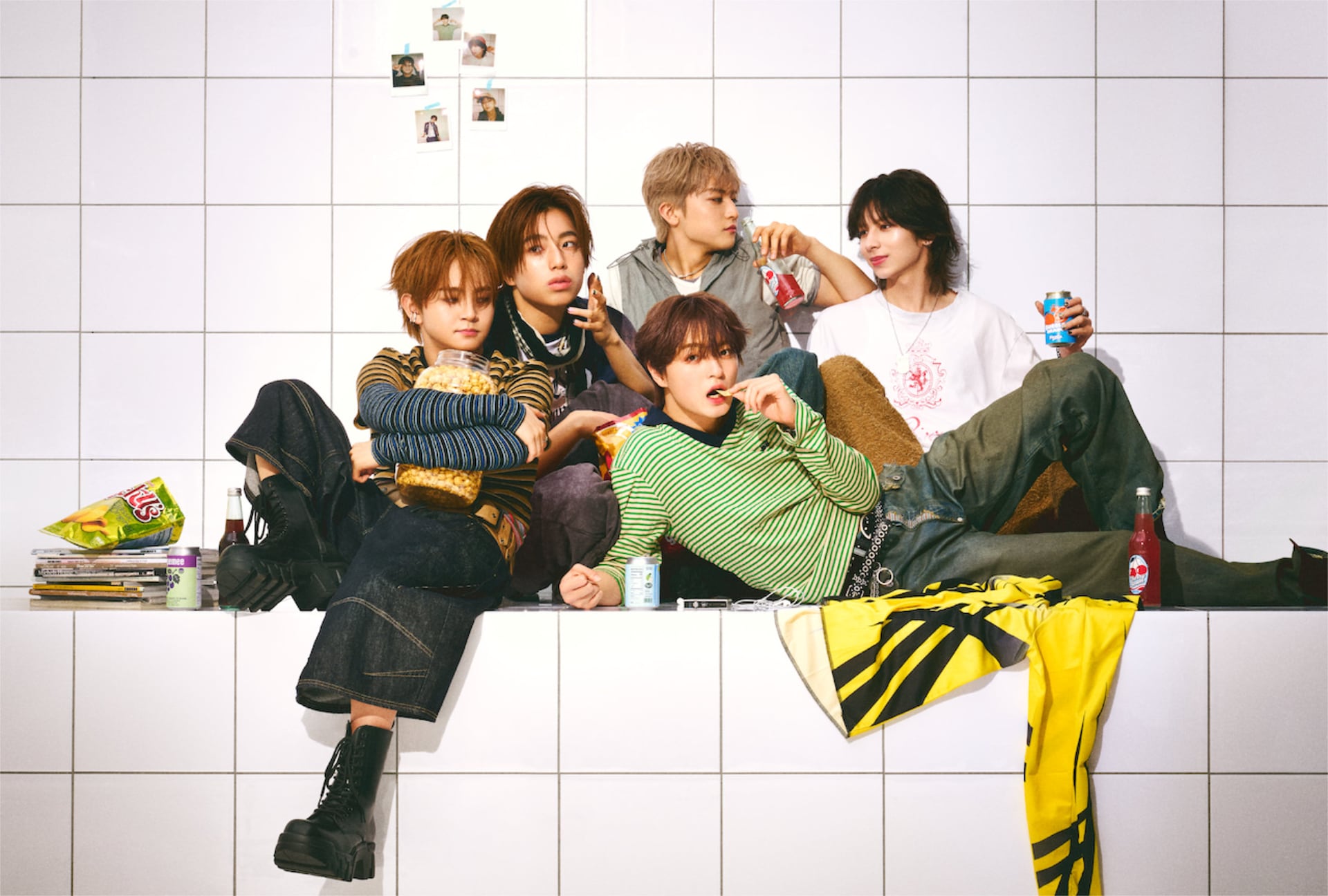 STARGLOWが自然体な新ビジュアル公開、シングル「Drivin' My Life」の世界観をイメージ