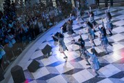 RE-GE「0秒前」のリリース記念イベント サンシャインシティ 噴水広場公演の様子。