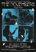 「The Novembers TOUR 2026『The Singing Engines in Bangkok』」フライヤー