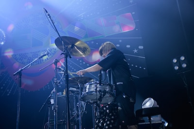 松本誠治（Dr, Cho / the telephones）（撮影：内村祐貴）