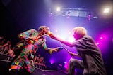 イチロック（SPARK!!SOUND!!SHOW!!）と岡本伸明（the telephones）。（撮影：内村祐貴）