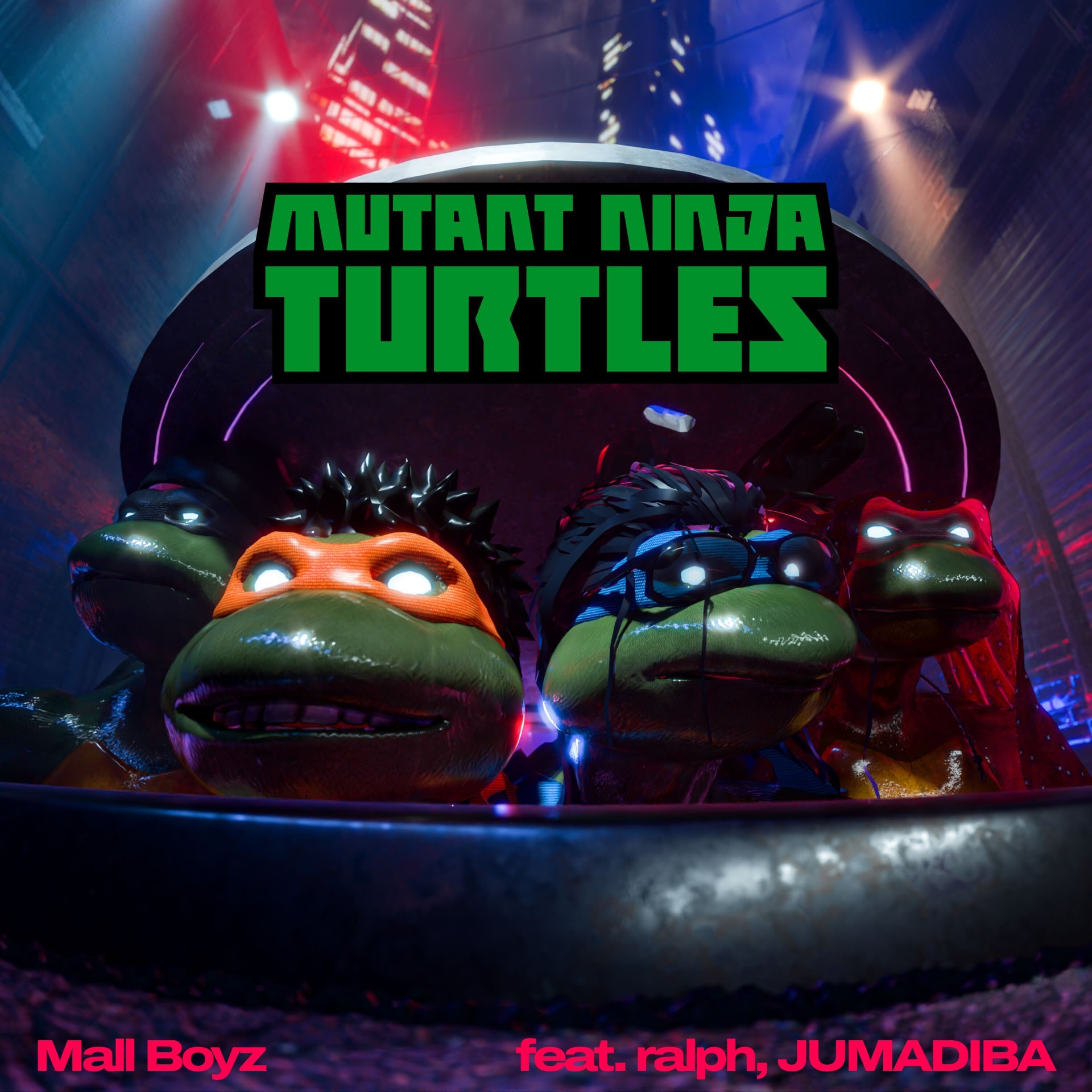 Tohji、gummyboy、ralph、JUMADIBAのコラボ曲「MUTANT NINJA TURTLES