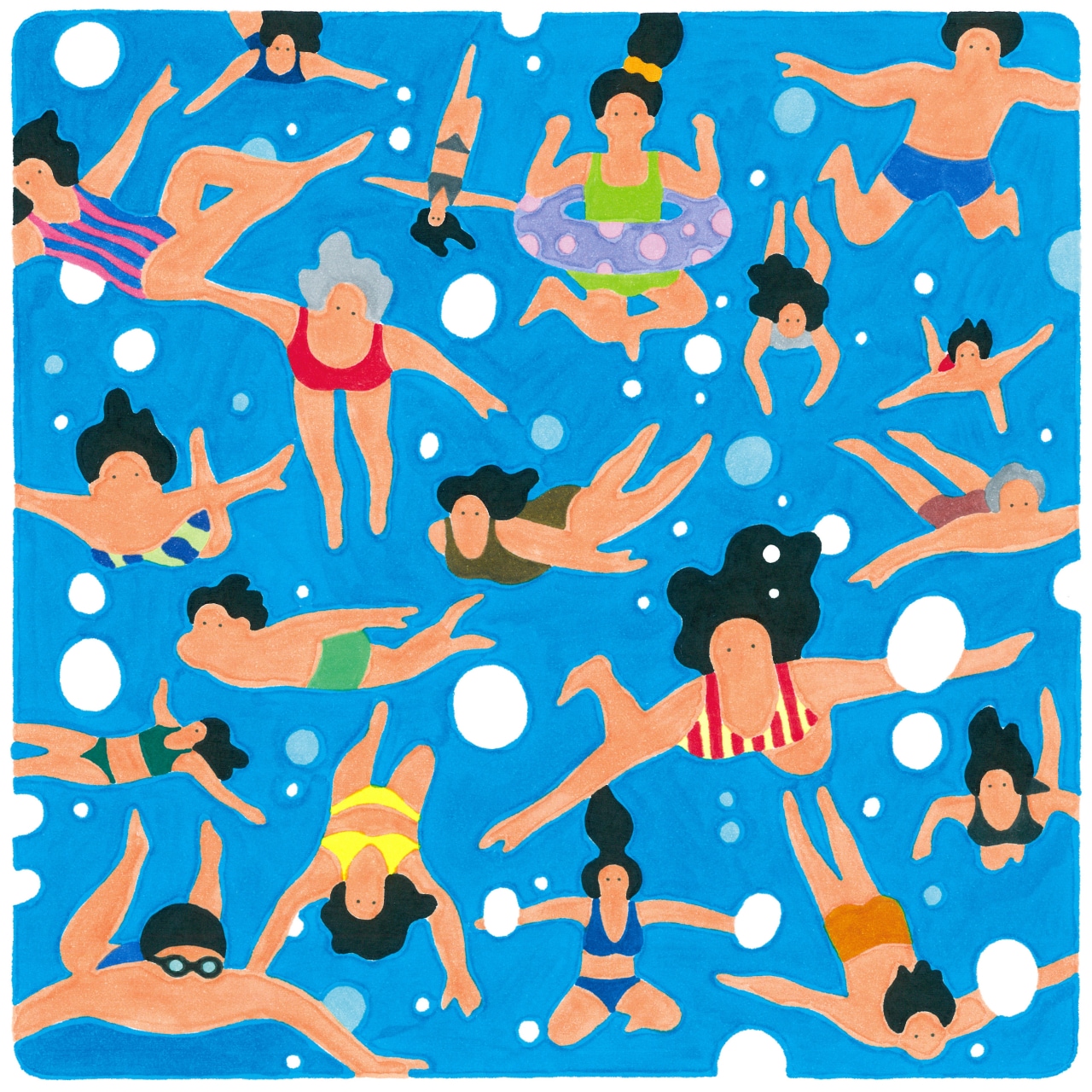 柴田聡子の夏が始まる、ダンサブルな新曲「Pool」リリース - 音楽ナタリー