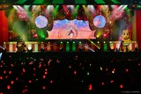 しぐれうい、ぽんぽこ、ピーナッツくん、ういだがー「お気楽KING」披露時の様子。