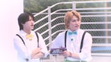 猪俣周杜（timelesz）、二階堂高嗣（Kis-My-Ft2）。©︎テレビ朝日