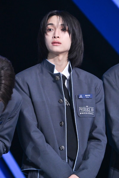「PRODUCE 101 JAPAN 新世界」7位のKEITO（小野慶人）。