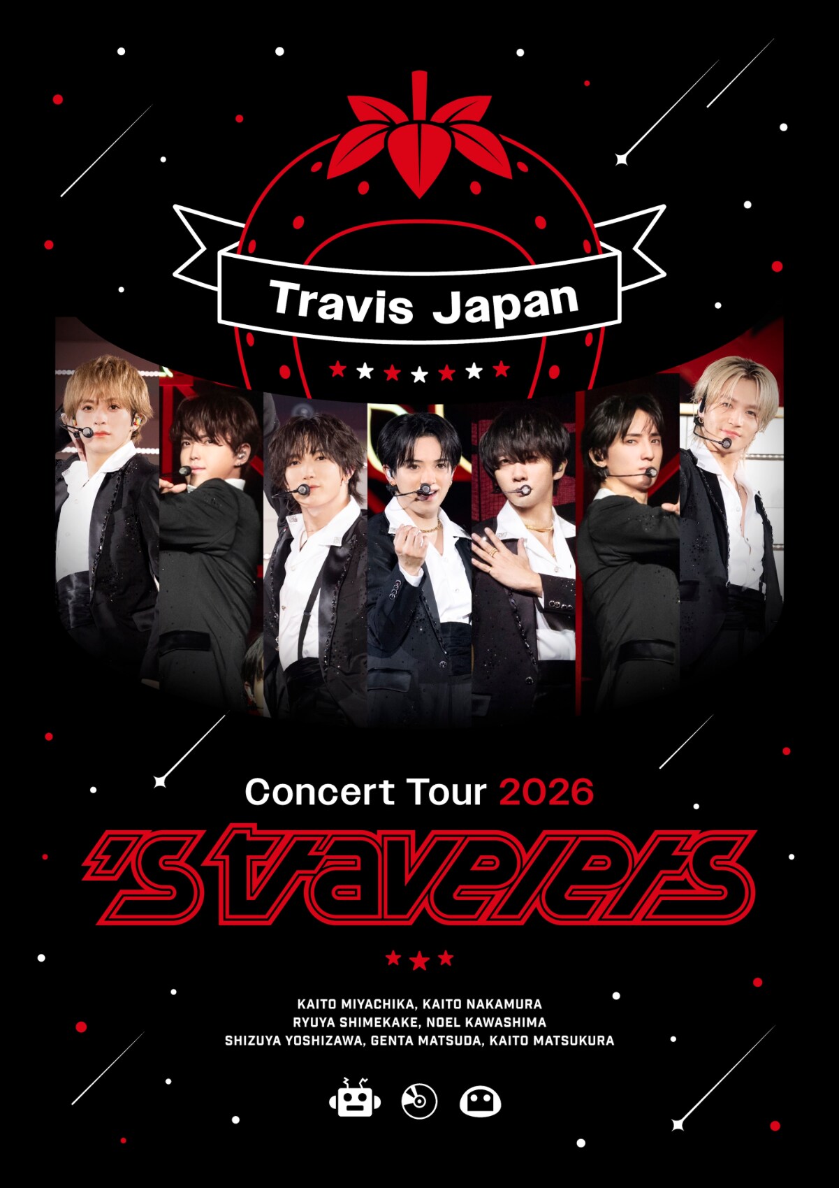 Travis Japan「Travis Japan Concert Tour 2026 's travelers」通常盤