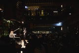 「荒谷翔大 Duo Grand Piano One Man Live」東京・BLUE NOTE PLACEの様子。（Photo by TOYOHIRO MATSUSHIMA）