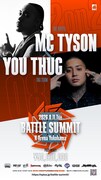 MC TYSONとYOU THUG、MCバトル大会「BATTLE SUMMIT III」出場
