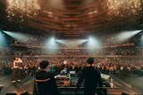 火花が飛び散る中、「Life Is Not Automatic」を歌うKohjiya。（Photo by Pay a.k.a Wildpit¢h）