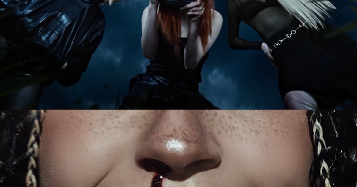 墓石の上にルセラ、治療を行うILLIT、強風の中のKATSEYE コラボ曲のMVティザー映像公開