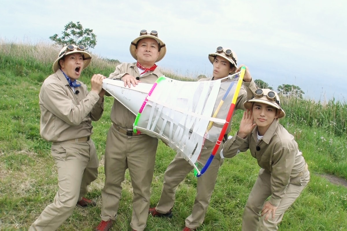 timelesz原嘉孝＆篠塚大輝が巨大メガホンを手作り、チョコプラに愛を叫ぶ