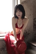 芳賀礼（NMB48）デジタル写真集「キラメキの証明」掲載カット（撮影：佐藤裕之）