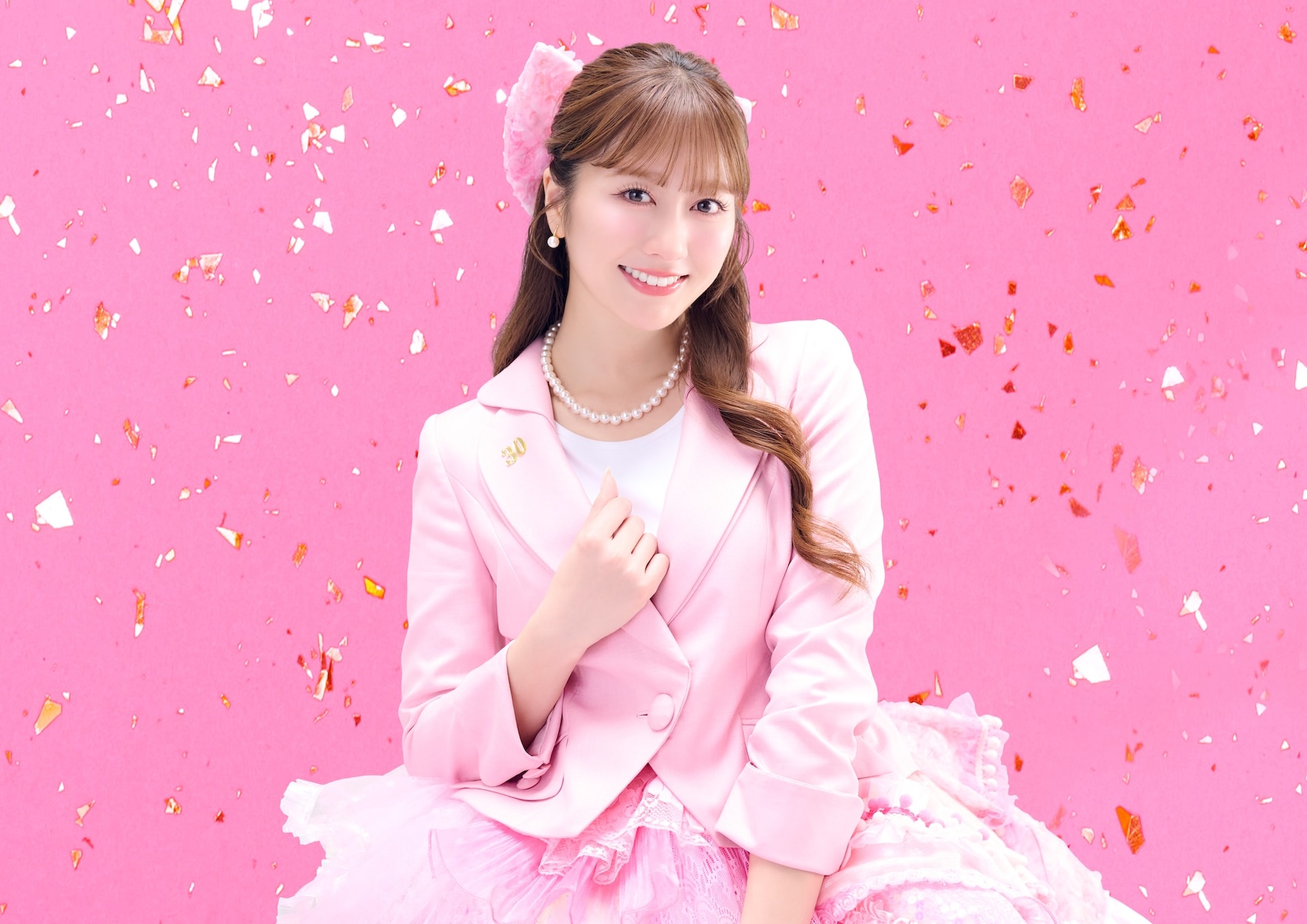 【未開封】ももクロ TDFライトボアジャケット佐々木彩夏 （ピンク）XLサイズ ももクロ佐々木彩夏が30歳、自分らしく三十路を進む新曲「30 STREET