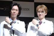 超特急のリョウガとユーキ。