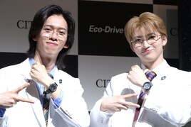 超特急リョウガ＆ユーキが褒め合いイジり合う！「エコ・ドライブ」イベントで若槻千夏も“絡みやすさ”に太鼓判