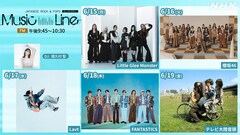 「ミュージックライン」にリトグリ、櫻坂46、Lavt、FANTASTICS、テレビ大陸音頭が登場