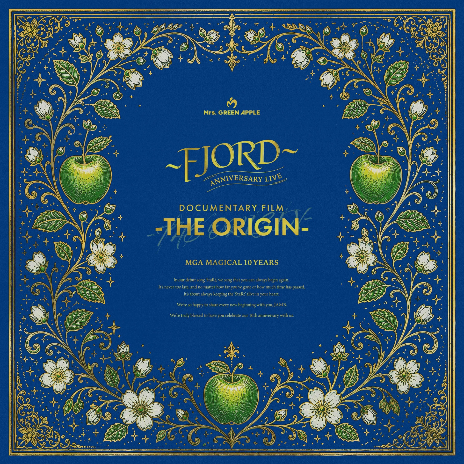 Mrs. GREEN APPLE FJORD フォトカ コンプリート Mrs. GREEN APPLE、映像商品「FJORD」＆「THE ORIGIN」の詳細公開