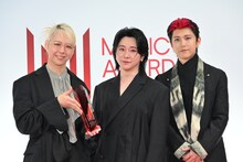 Mrs. GREEN APPLEは明日もレコーディング、MAJ最優秀アーティスト賞を2年連続受賞